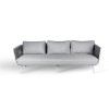 3-Seater Sofa-Light Grey