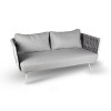 2-Seater Sofa-Light Grey